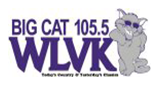 Big Cat 105.5 logo