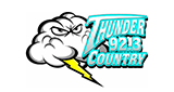 92.3 Thunder Country logo