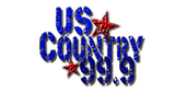 US Country 99.9 FM logo