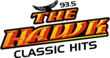 The Hawk 93.5 FM / KKOT logo