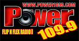 Power 109.9 FM logo