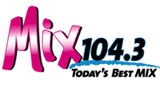 Mix 104.3 logo