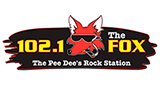 102.1 The Fox logo