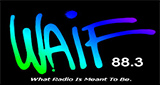 WAIF 88.3 FM logo