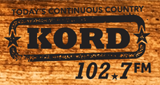102.7 KORD logo