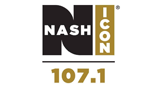 107.1 Nash Icon logo