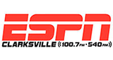 ESPN Clarksville 100.7 FM & 540 AM logo