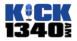 KICK 1340 AM logo