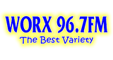 WORX 96.7 FM logo