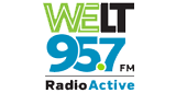 95.7 WELT logo