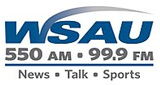 WSAU 550AM / 99.9FM logo