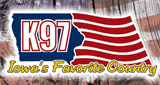 K97 Iowa's Favorite Country / KIAQ logo