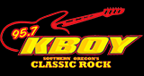 95.7 KBOY logo