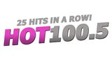 Hot 100.5 logo