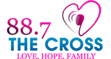 88.7 The Cross logo