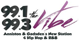 99.1/99.3 The Vibe logo