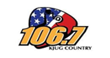 106.7 KJUG Country logo