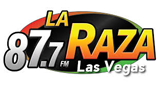 La Raza 87.7 FM logo