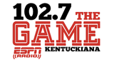102.7 The GAME logo