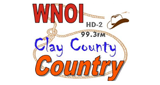 Clay County Country 99.3 logo