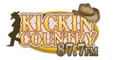 Kickin Country 87.7 FM logo