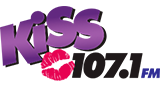 Kiss 107.1 FM logo
