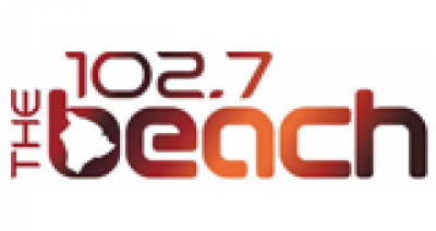 102.7 The Beach logo