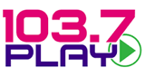 103.7 Play logo