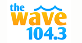 The Wave 104.3 logo