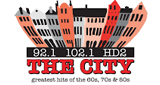 92.1 & 102.1 The City logo