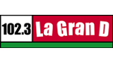 La Gran D 102.3 logo