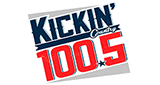 Kickin' Country 100.5 logo