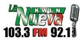 La Nueva 103.3 & 92.1 logo
