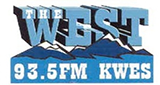 The West 93.5 FM logo