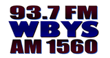 WBYS AM 1560/93.7 FM logo