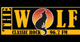 The Wolf 96.7 FM logo