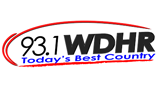 93.1 WDHR logo