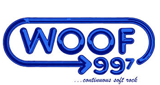 WOOF 99.7FM logo