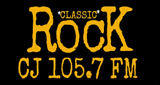Classic Rock CJ 105.7 logo