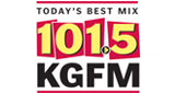 101.5 KGFM logo
