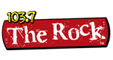 103.7 The Rock logo