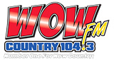 WOW Country 104.3 logo