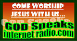 GOD Speaks internet radio logo