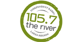 105.7 The River logo