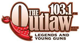 103.1 The Outlaw logo