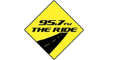 95.7 The Ride logo