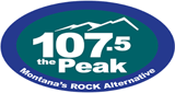 107.5 The Peak logo