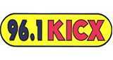 KICX 96.1 FM logo