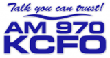 AM 970 KCFO logo