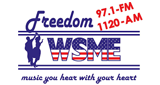 Freedom 97.1 WSME logo